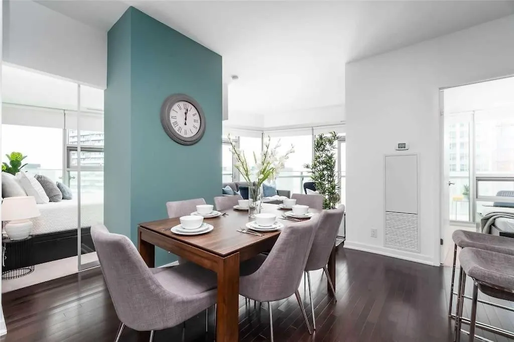 Apartmán New Superior Lakeview Luxury 3-Bedroom Suite On 48 Floor Toronto