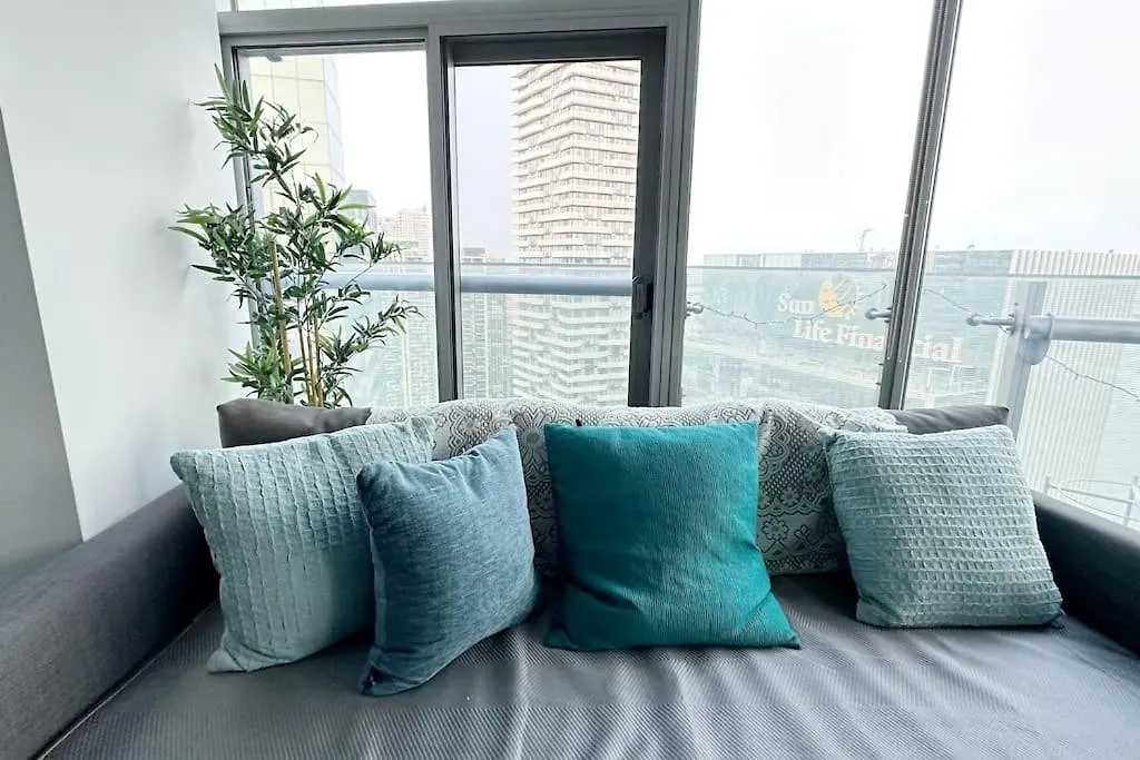 Apartmán New Superior Lakeview Luxury 3-Bedroom Suite On 48 Floor Toronto