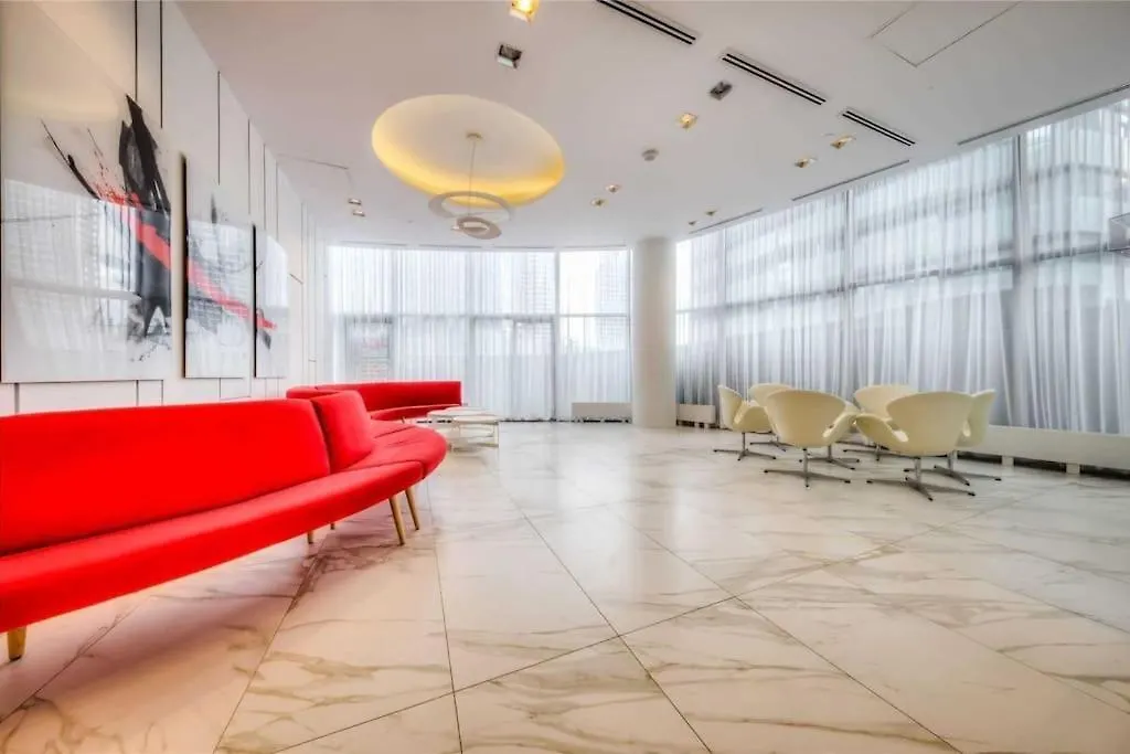 Apartment New Superior Lakeview Luxury 3-Bedroom Suite On 48 Floor Toronto Canada
